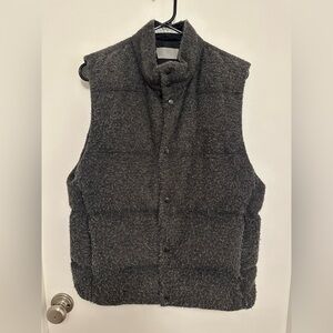 Vince Charcoal Gray Vest